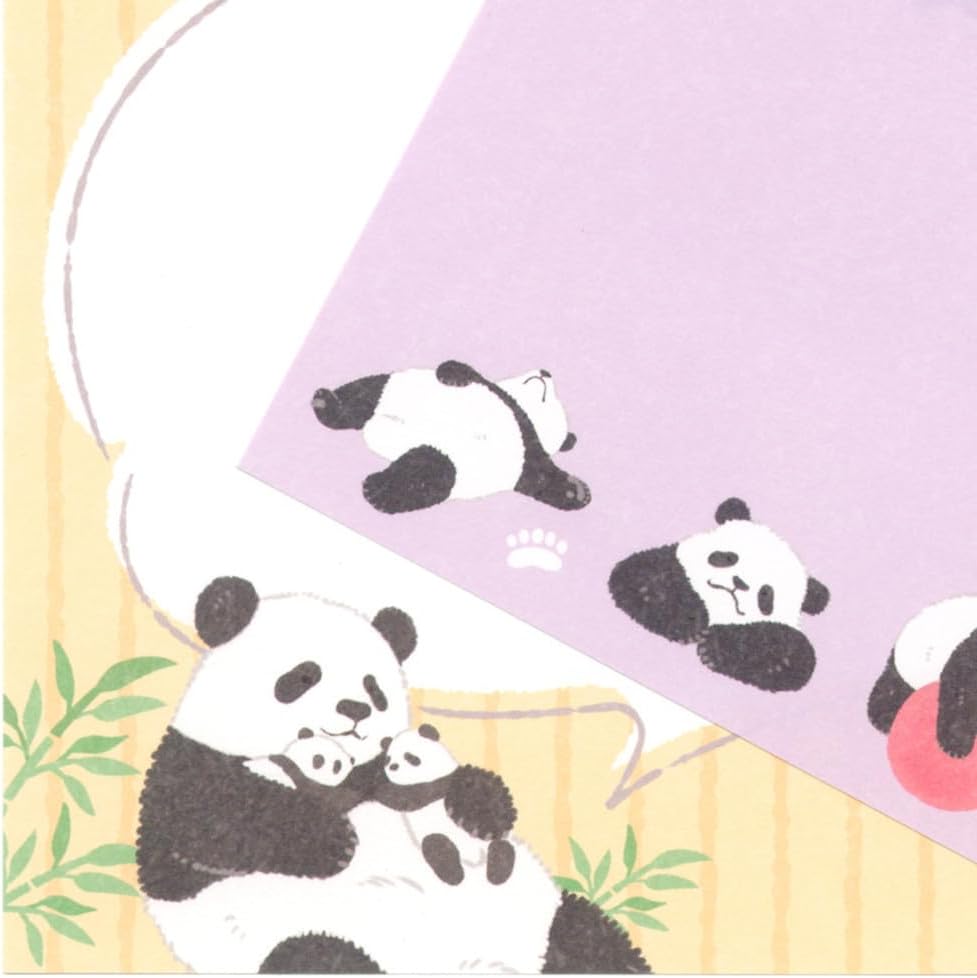 現貨｜ZOOm in Animals 熊貓 日本製 便條紙 Memo Notepad (5424409)