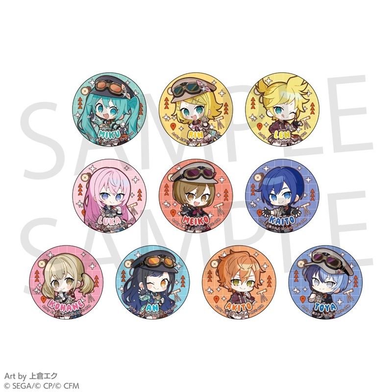 <預售> 世界計劃 航海Frontier 徽章 Q版 A