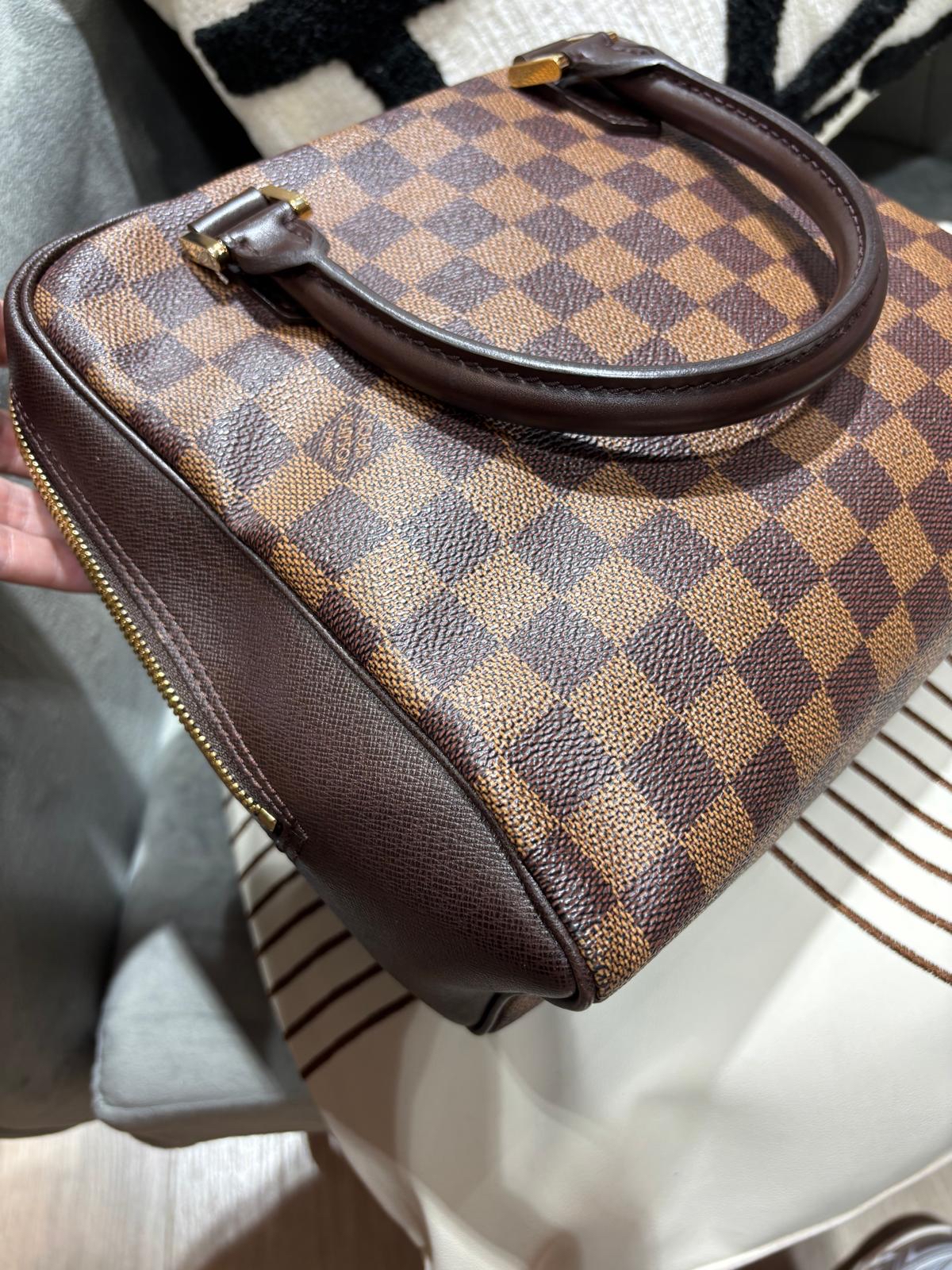 Lv Triana Damier Handbag N51155 100%Authentic, 95%New ✅Dust bag