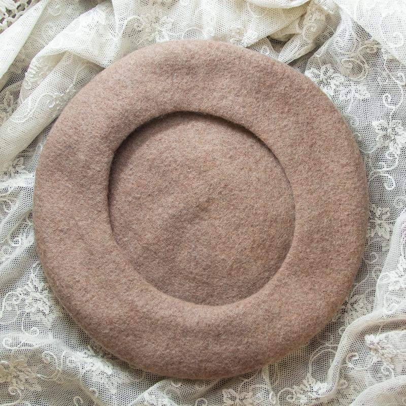 Timeless Woollen Beret Available in different colour