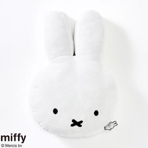 MIFFY 輪廓 cushion 白色 face 