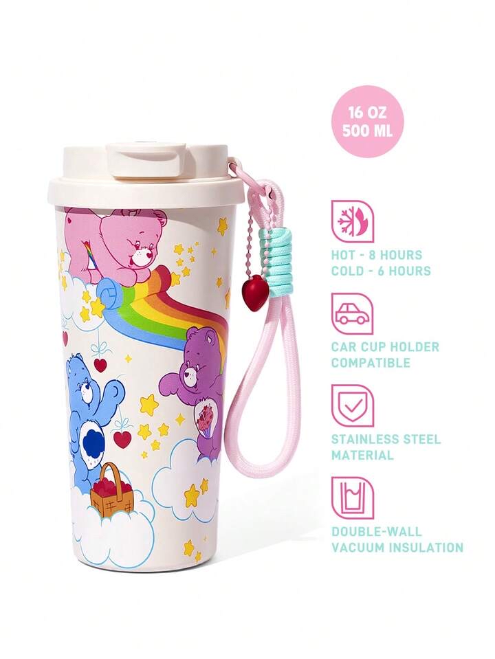 Care Bears 好朋友保溫杯 - 可愛卡通造型，隨時隨地享受溫暖飲品