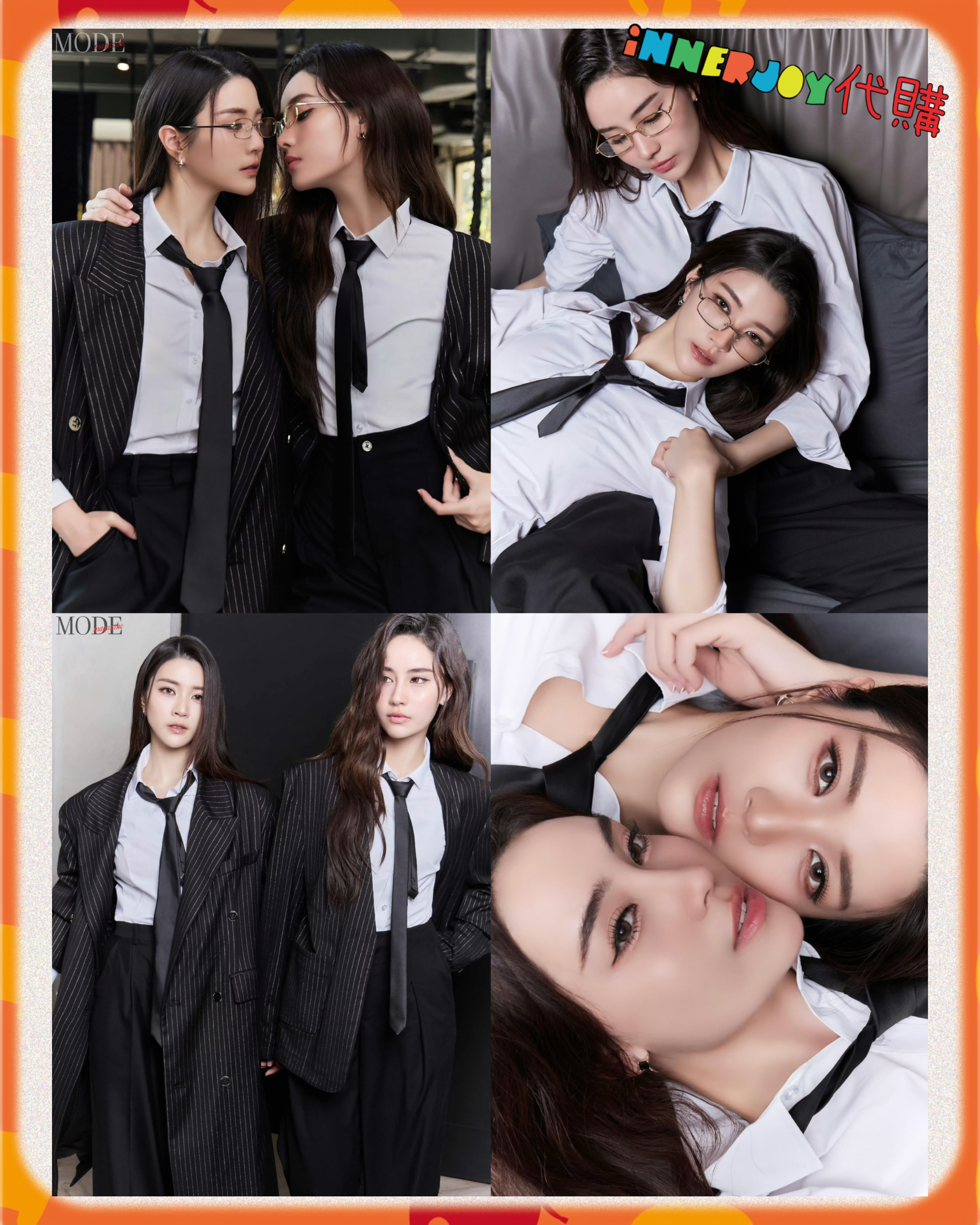 預購 |  GinJay - X MODE Magazine 情人節特刊：❮心跳交錯的瞬間❯ 💓 內地雜誌封面