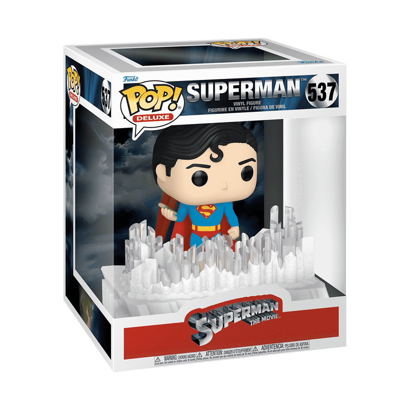 📦訂購 美國代購 Funko POP! DC COMICS Deluxe Superman with Crystal (Fortress of Solitude) (1978) Figure 超人 模型