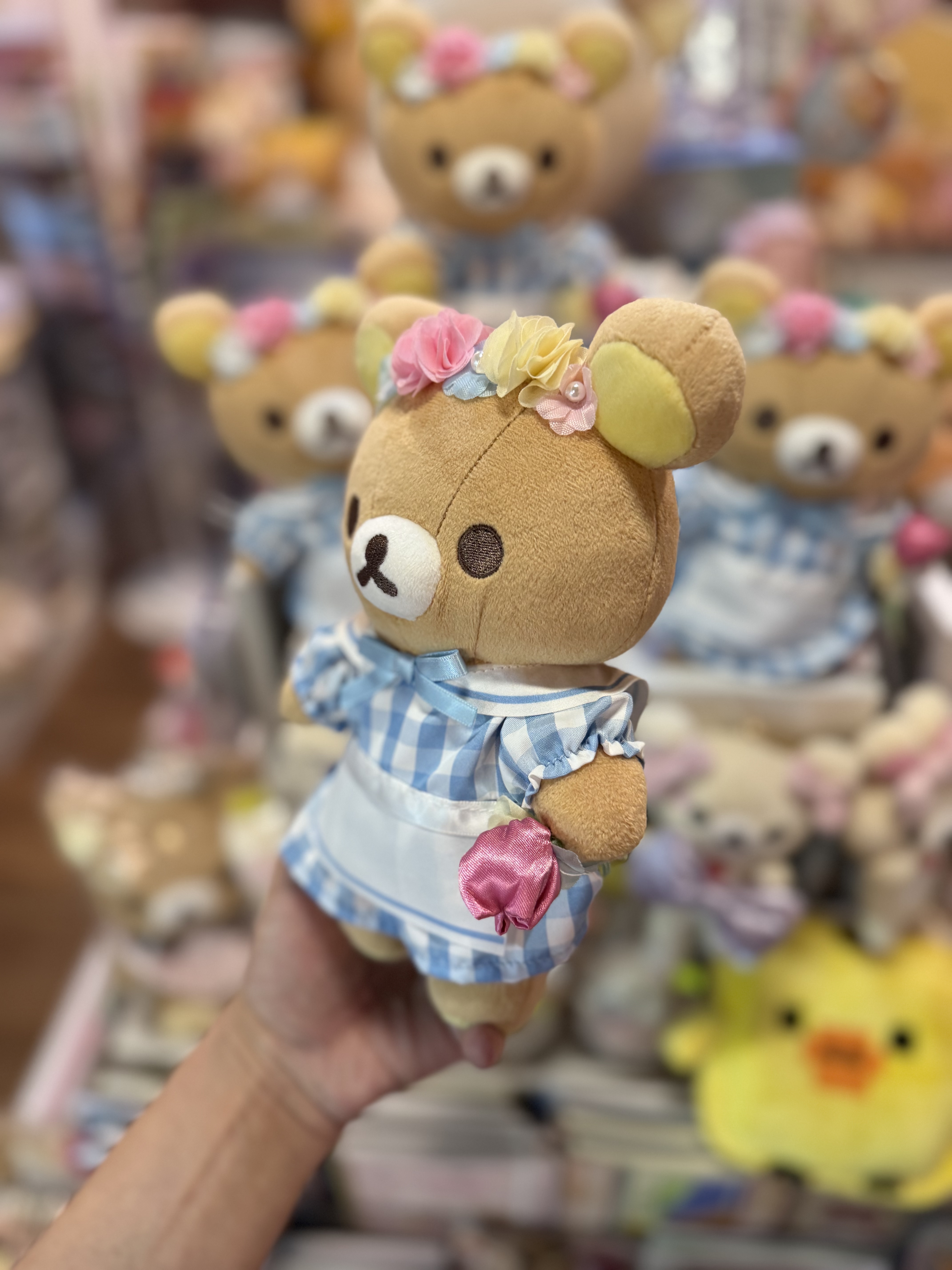 《現貨》全新日本東京站/梅田專店限定Rilakkuma 花花造型公仔
