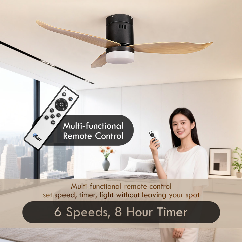iFan 46in DC Motor Ceiling Fan 6 Speed Selection (IF8346) RU