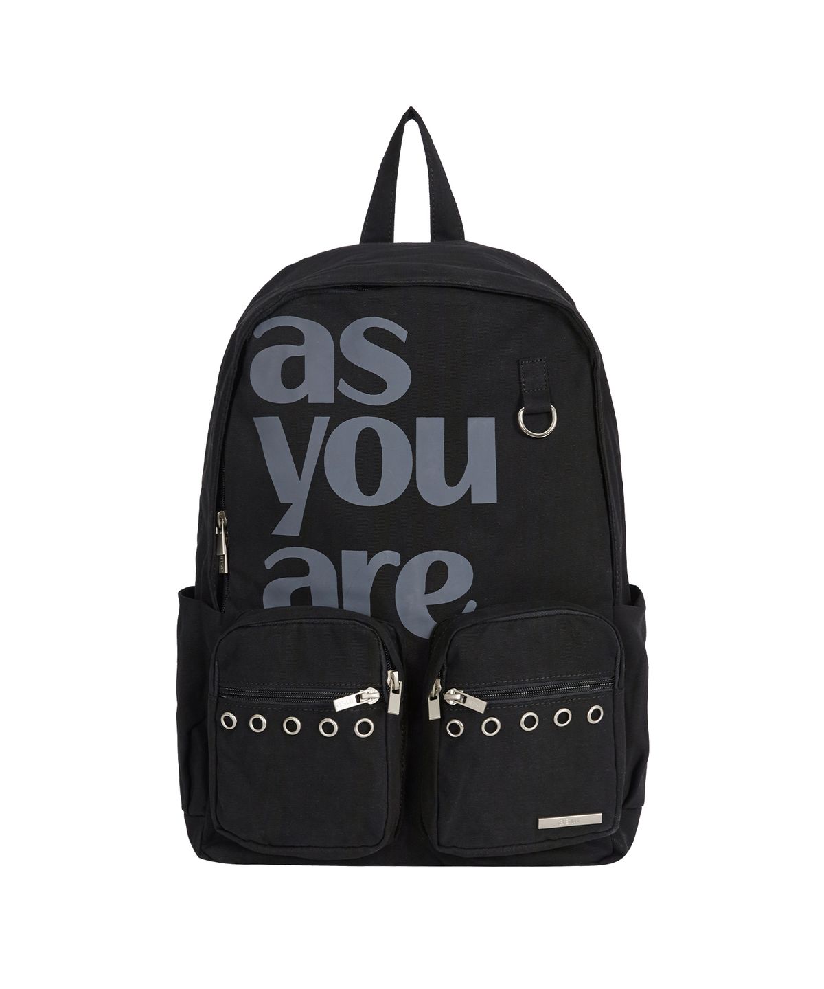 🇰🇷訂購｜asur 26SS｜Eyelet Pocket Cotton Backpack 3色