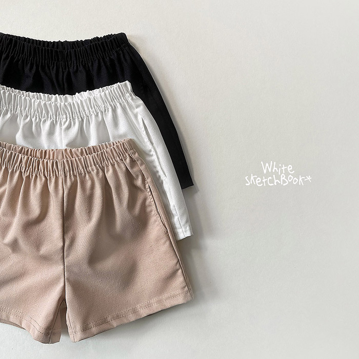 🇰🇷WhiteSketchBook短褲