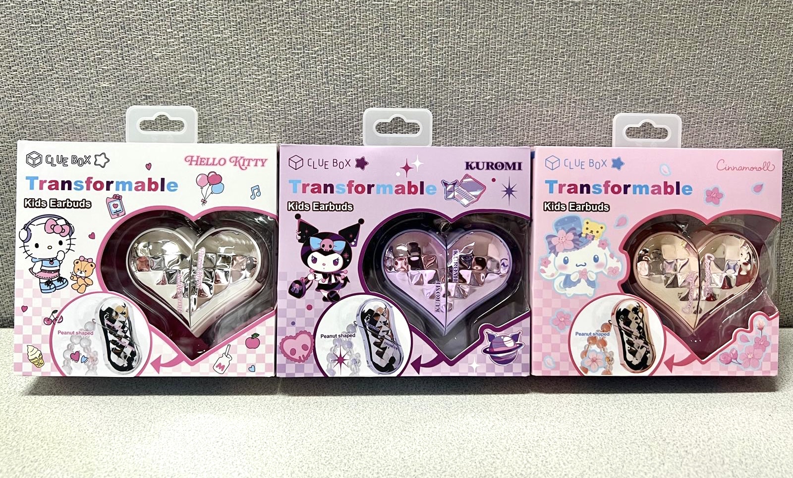 🌈 Sanrio Character 變形無線耳機 💕