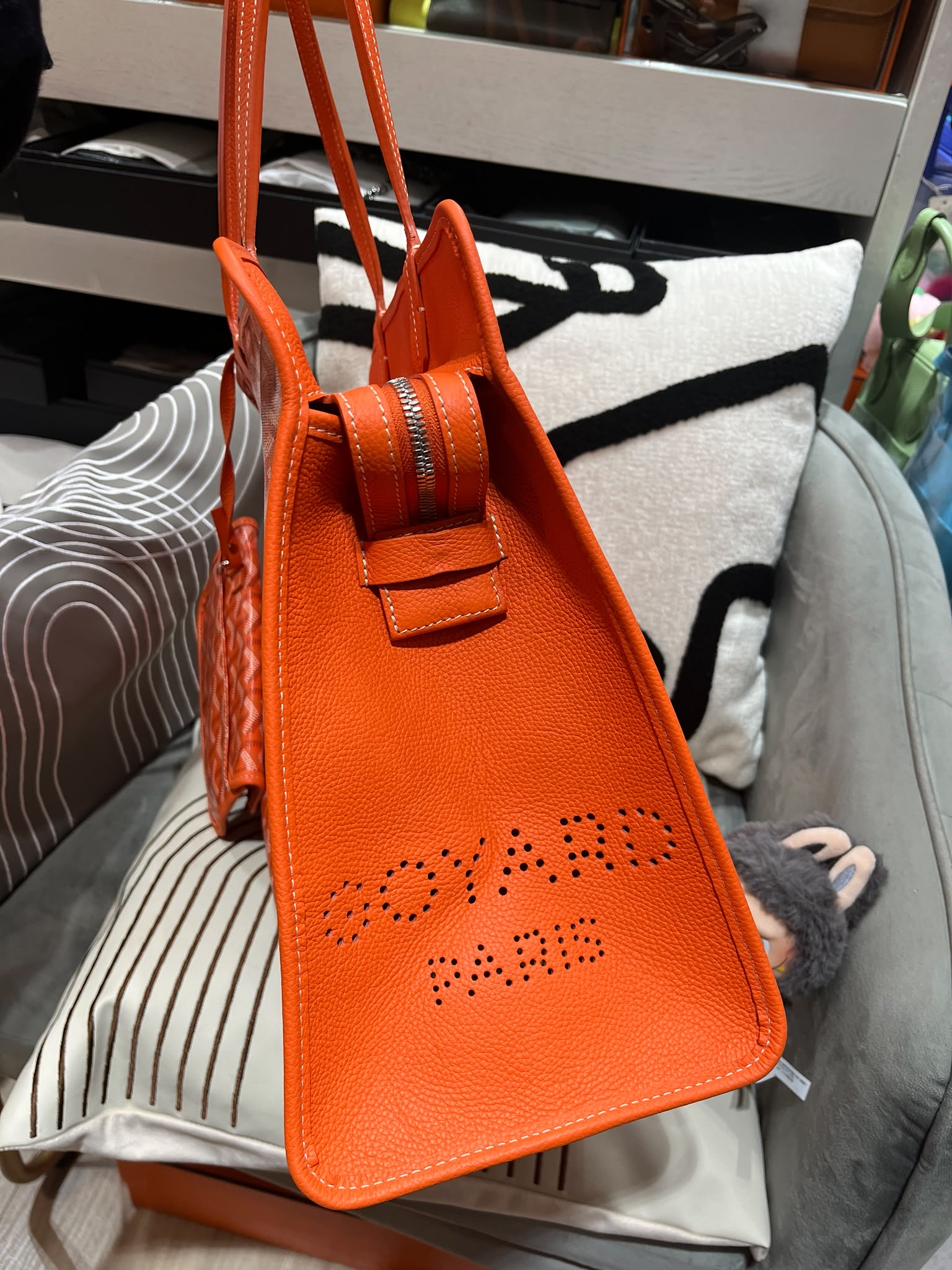 Goyard Hardy pm Tote Bag 100%Authentic, 98%new ✅專門店收據✅防塵袋