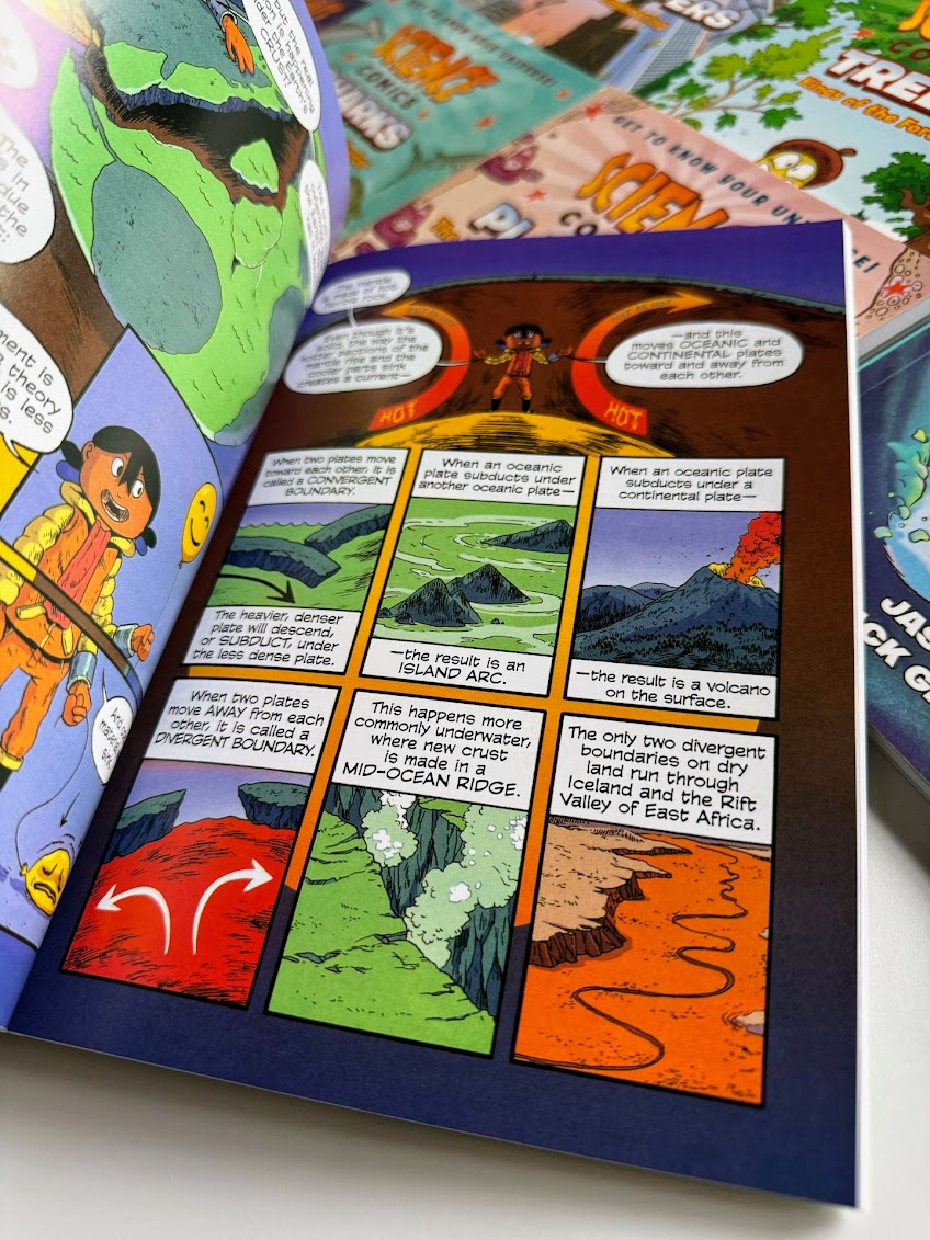 Science Comics Series 32 books  -9-13 Years | B125