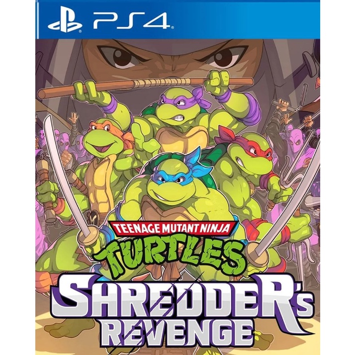 (🔥NEW RELEASE🔥) Teenage Mutant Ninja Turtles: Shredders Revenge (PS4 & PS5) Digital Download