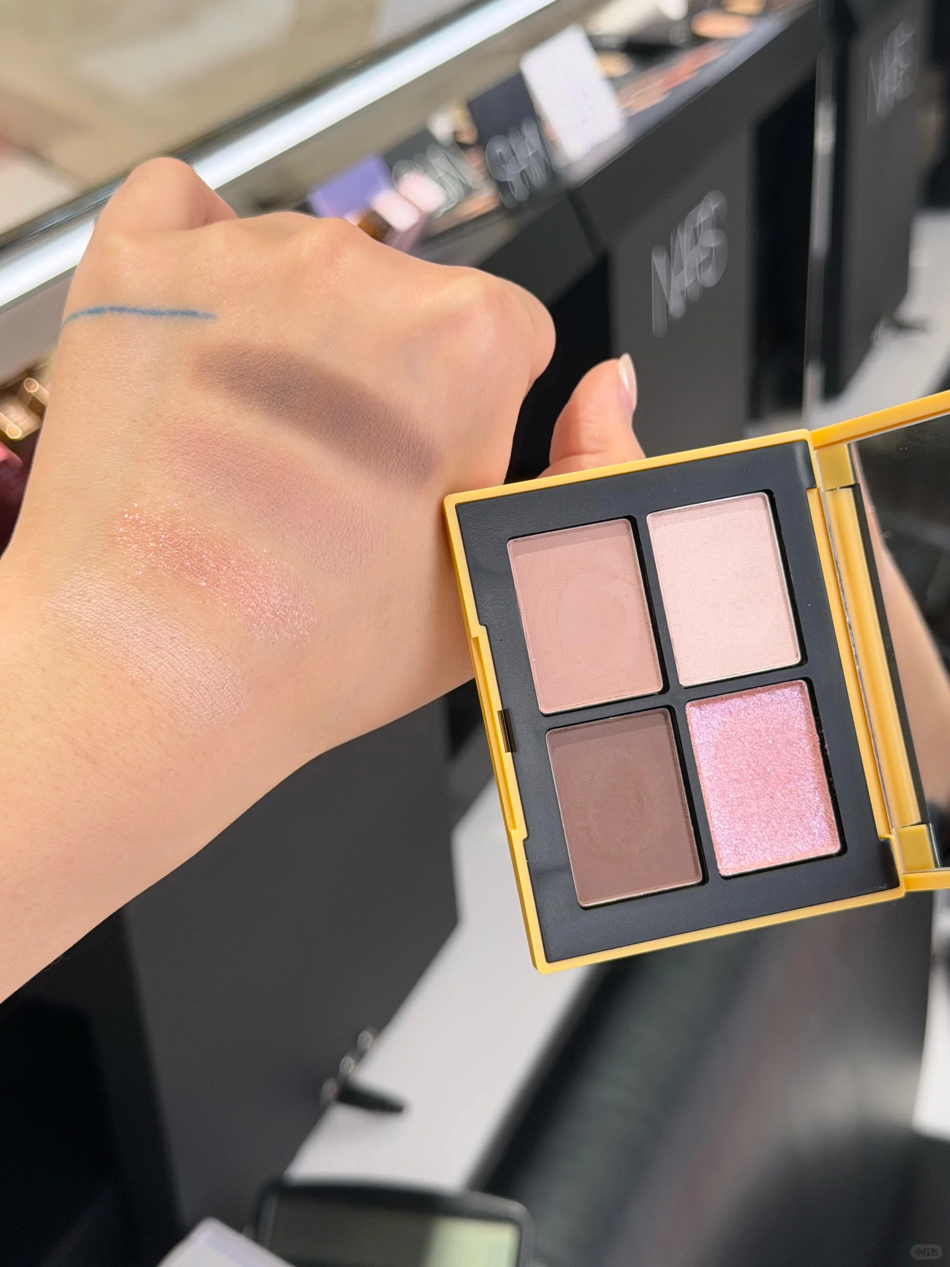 NARS 2026春日出桃限定 四色眼影 胭脂 粉餅 唇蜜291 287桃花海