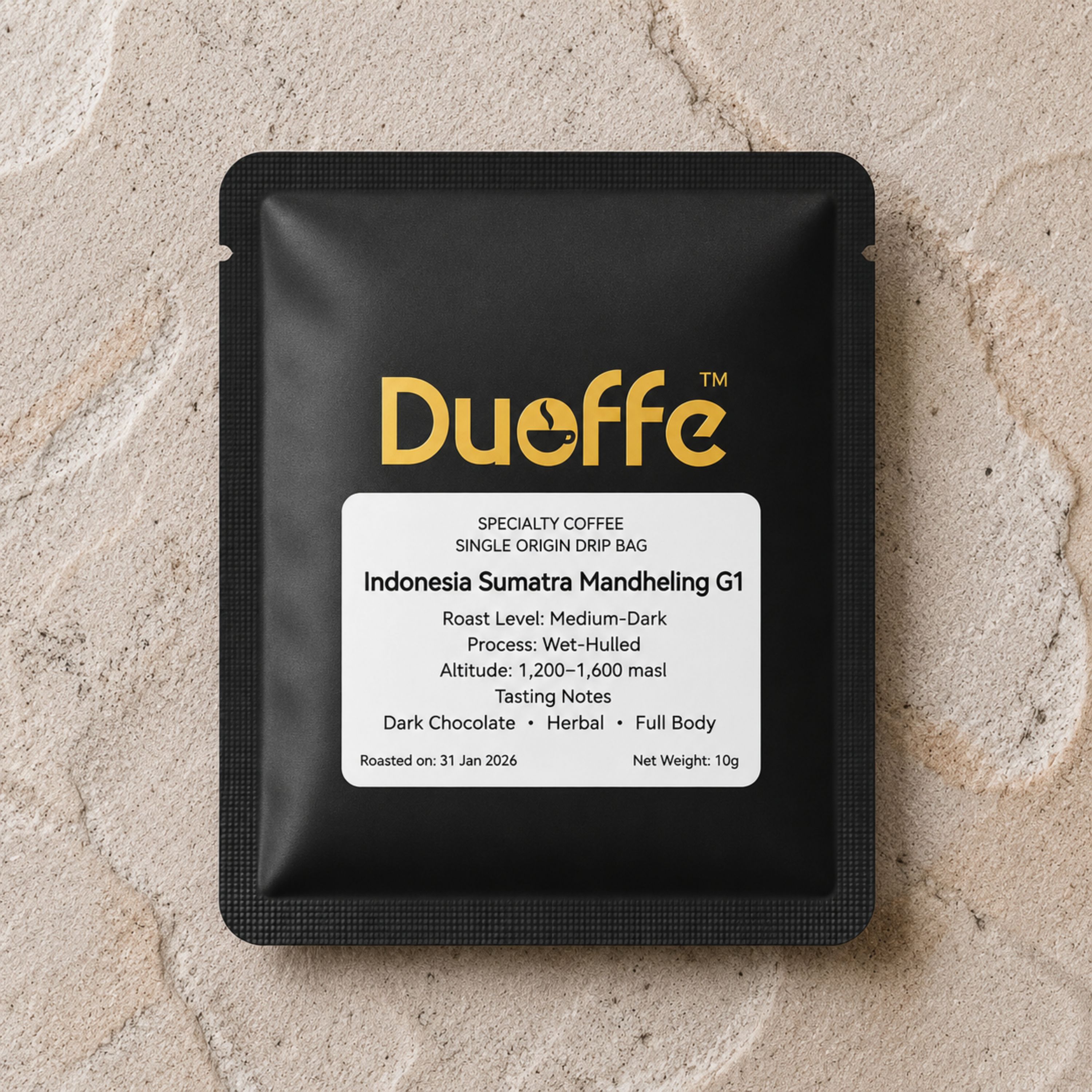 Indonesia Sumatra Mandheling G1 (Drip Bag)