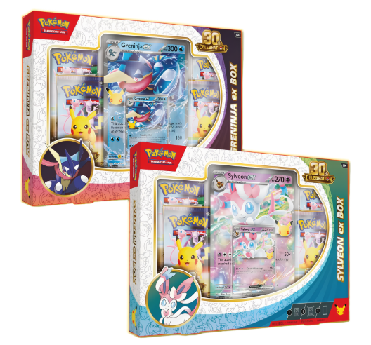 PTCG 美版 寶可夢卡牌遊戲 - Sylveon ex Box/Greninja ex Box