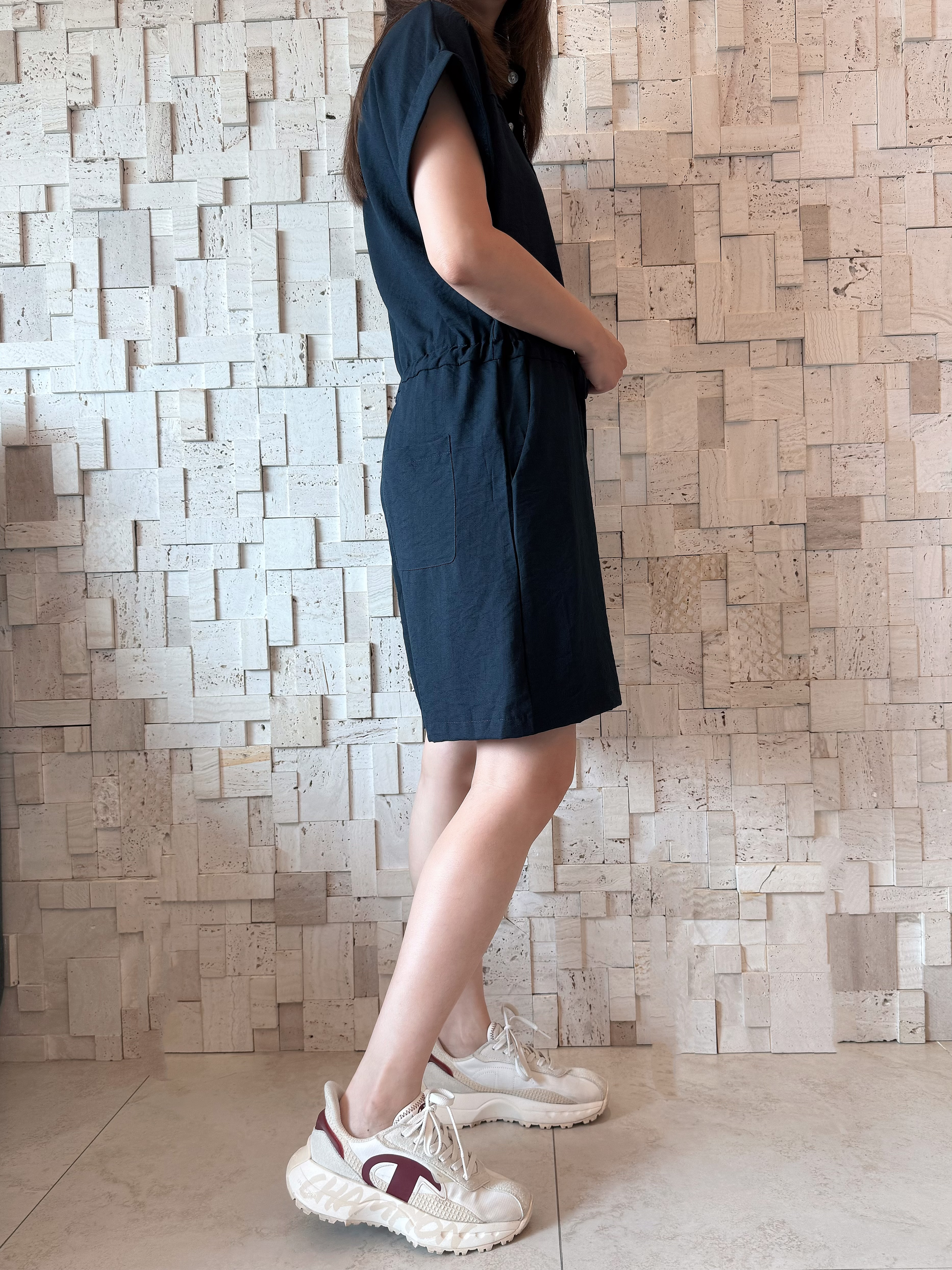 S00357 滑身梳織工人褲❣️