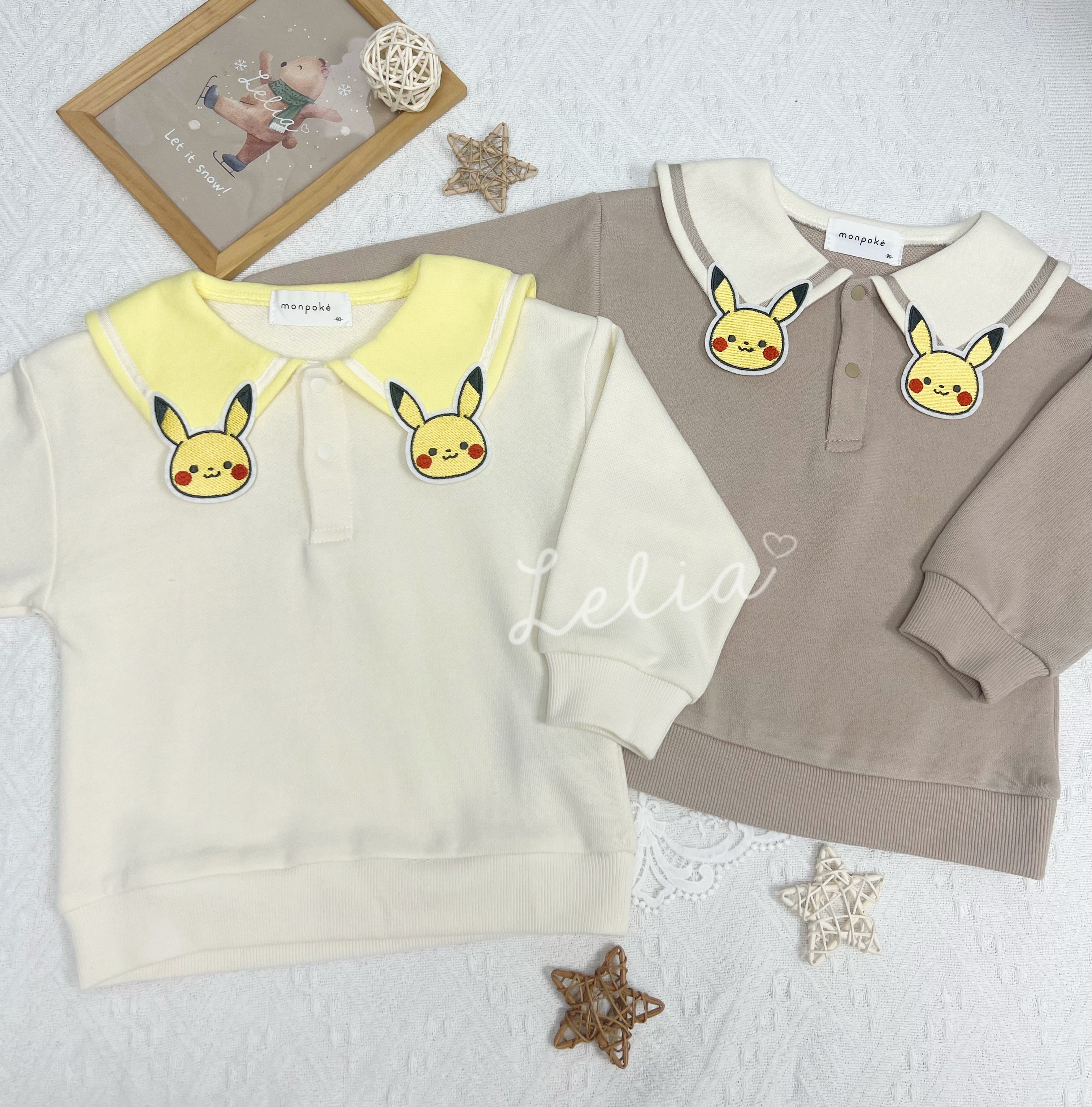 ▫️現貨▫️Monpoke水手領上衣（2色）