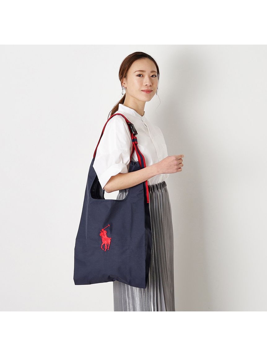 （約5月底到貨）🇯🇵日本POLO RALPH LAUREN 經典刺繡logo環保袋💕