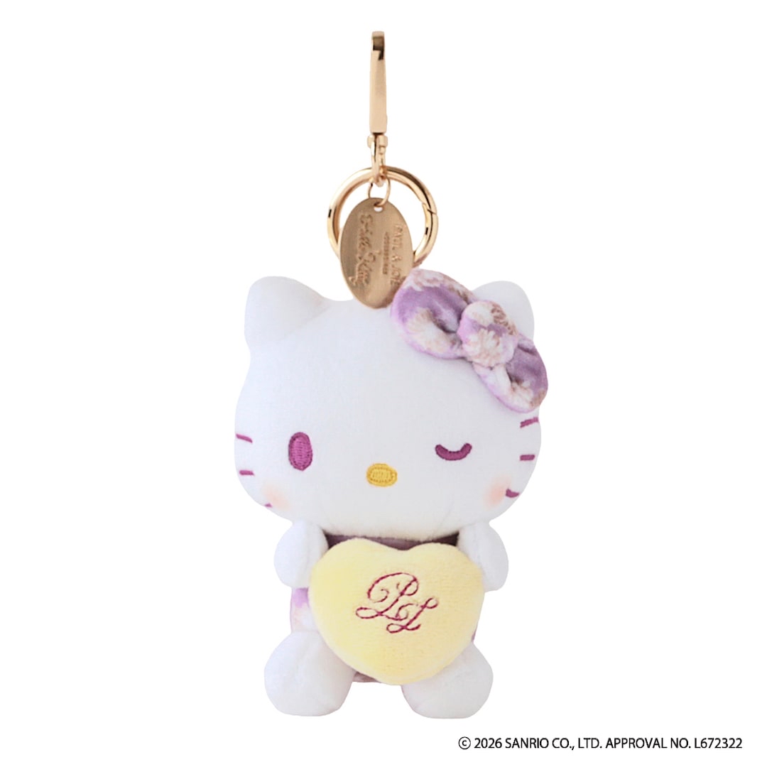 🎀【預訂】PAUL & JOE x Kitty 公仔掛飾 - 紫色