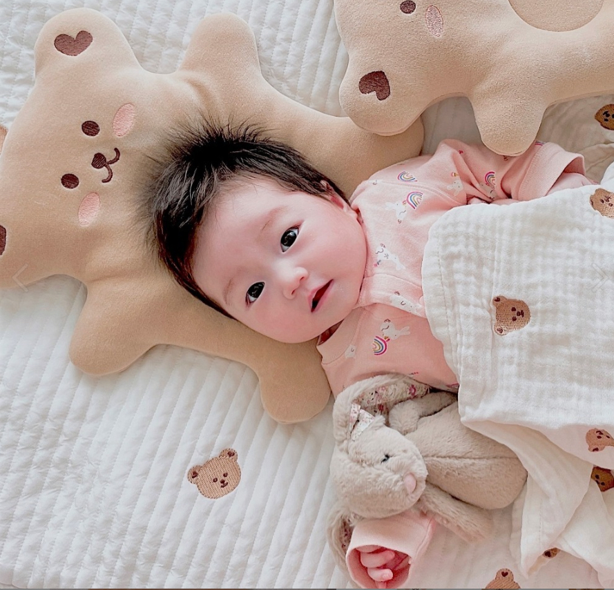 熊仔抱抱定形枕（Beige)