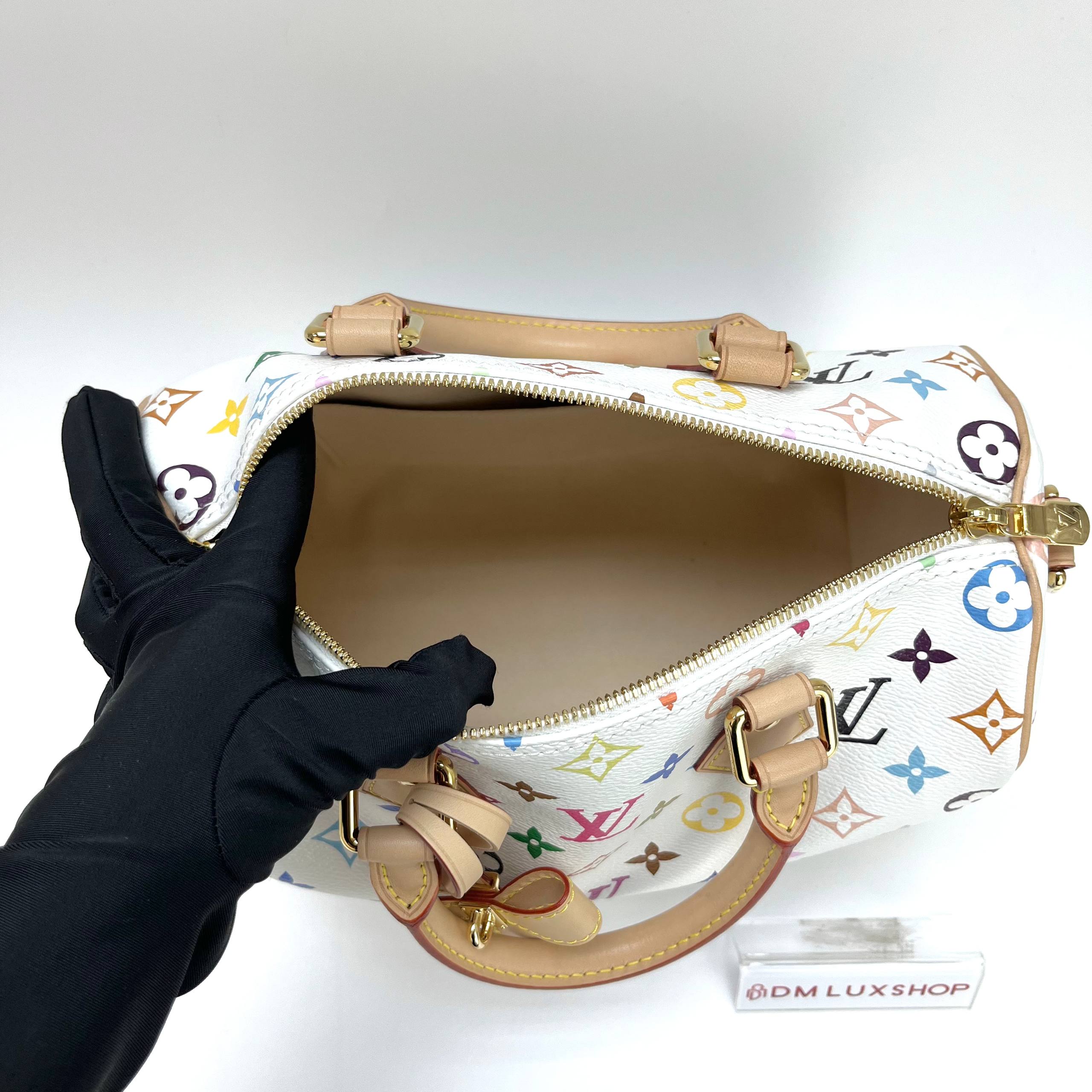 LV X TM Monogram Multicolor Speedy 25 GHW