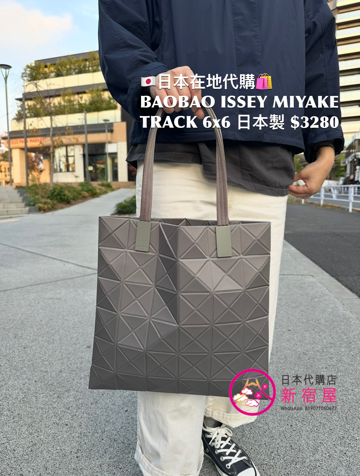 BAOBAO ISSEY MIYAKE TRACK 6x6