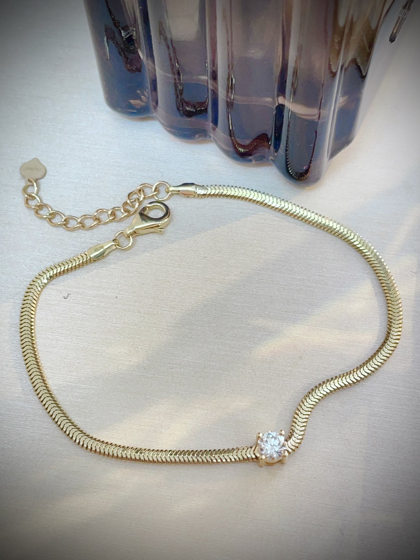 鑽石蛇骨手鏈 N080568