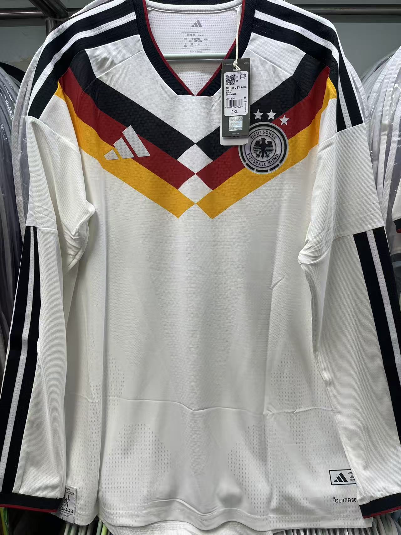 2026 Germany Home Authentic Long Sleeve Shirt "BNWT"