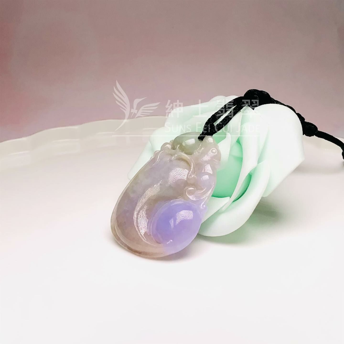 紫蘿蘭福鼠掛件