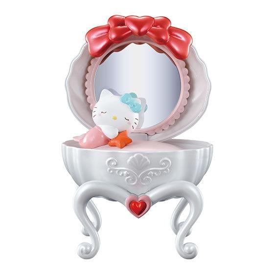 🌐代理版 SANRIO 角色貝殼造型 SHELL DRESSER 梳妝台 扭蛋 HELLO KITTY
