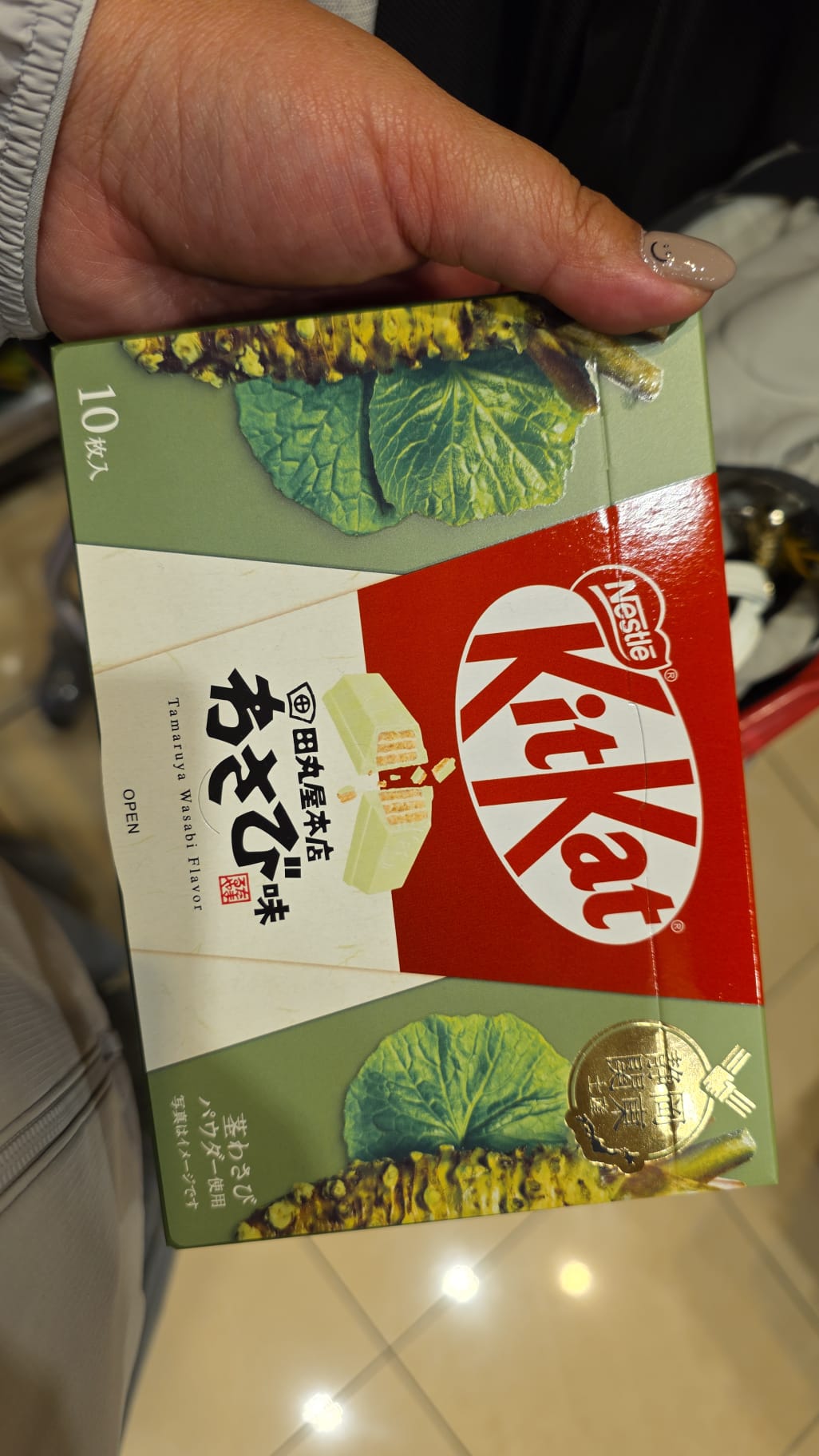 kitkat wasabi flavor