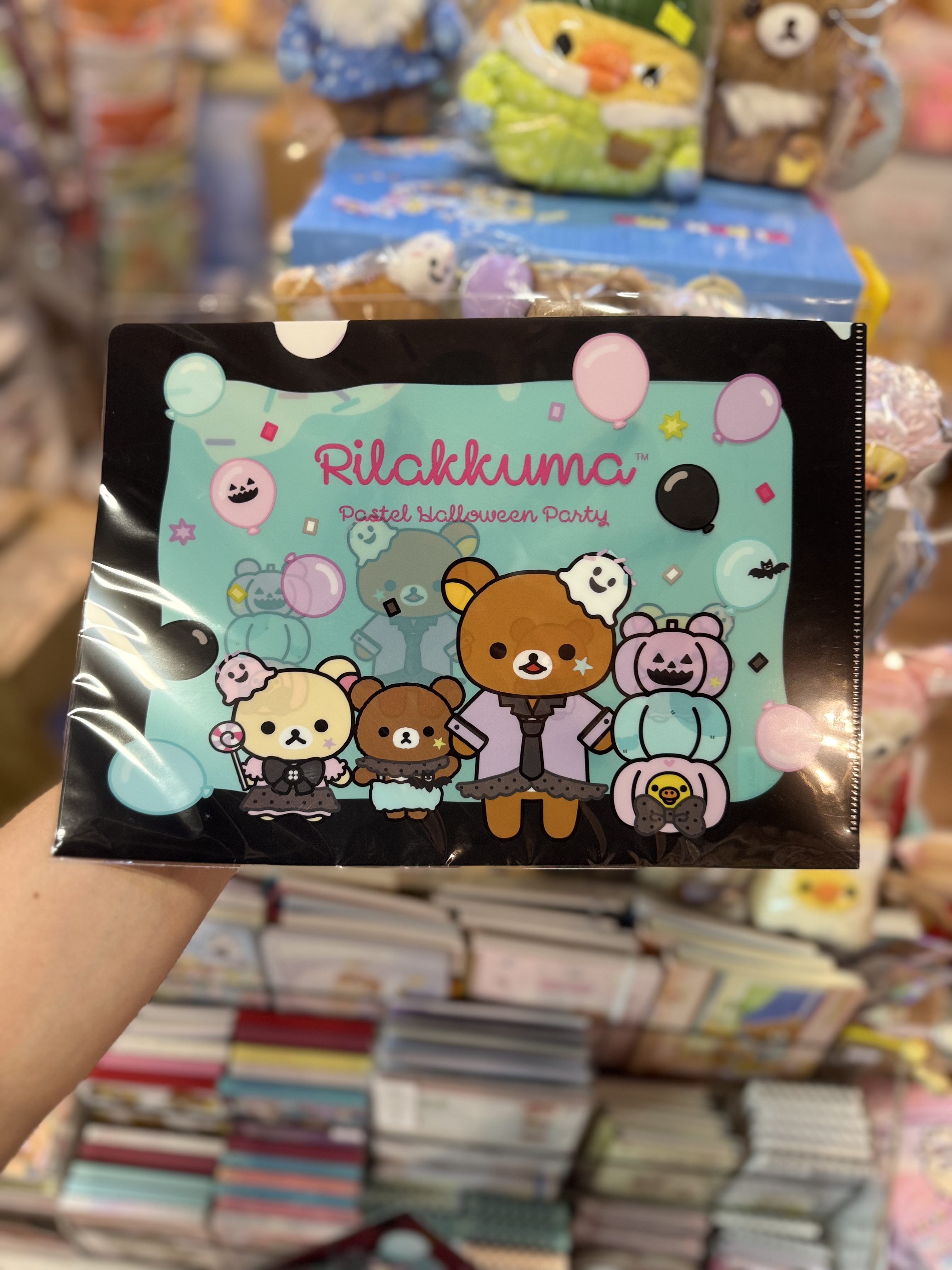 《現貨》全新日本專店限定萬聖節造型A4 file