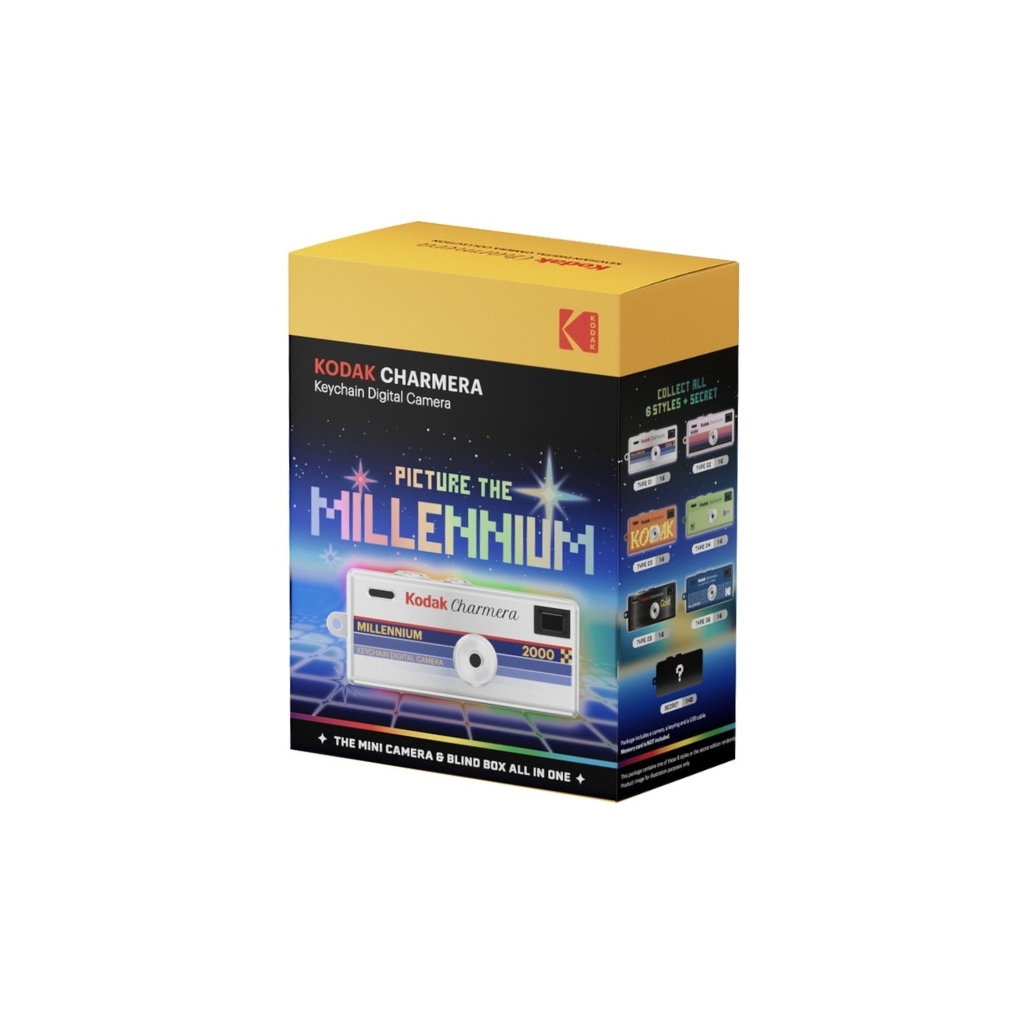Kodak 柯達 Charmera keychain Digital camera MILLENNIUM 鑰匙圈數位迷你相機盲盒 香港行貨
