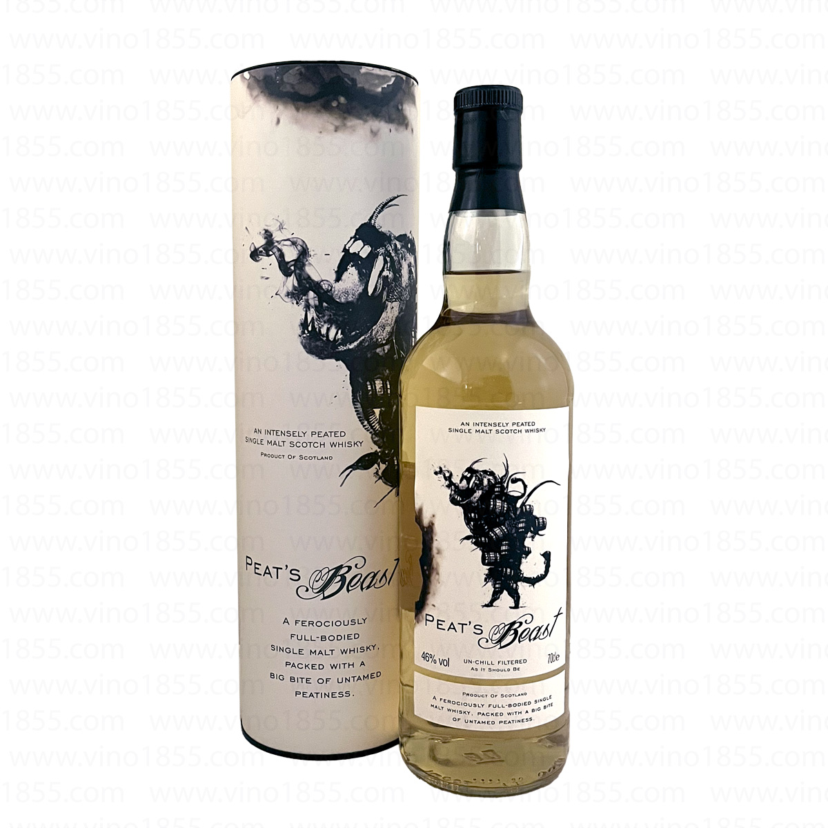 Peat's Beast Single Malt Whisky [46%]35ppm 700ml