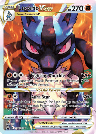 Pokemon TCG Sword & Shield Promos - Lucario VSTAR-SWSH291 (Sealed)