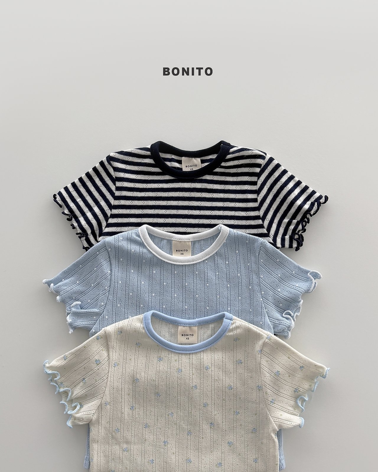Bonito | Soft T (Blue/Ivory L105-115)