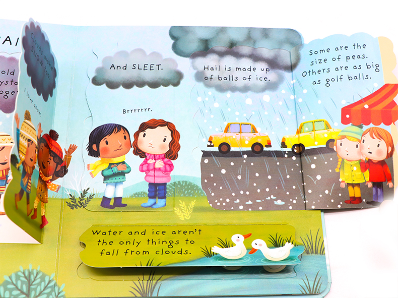 Usborne First Questions and Answers系列翻翻書What are Clouds 雲是什麼
