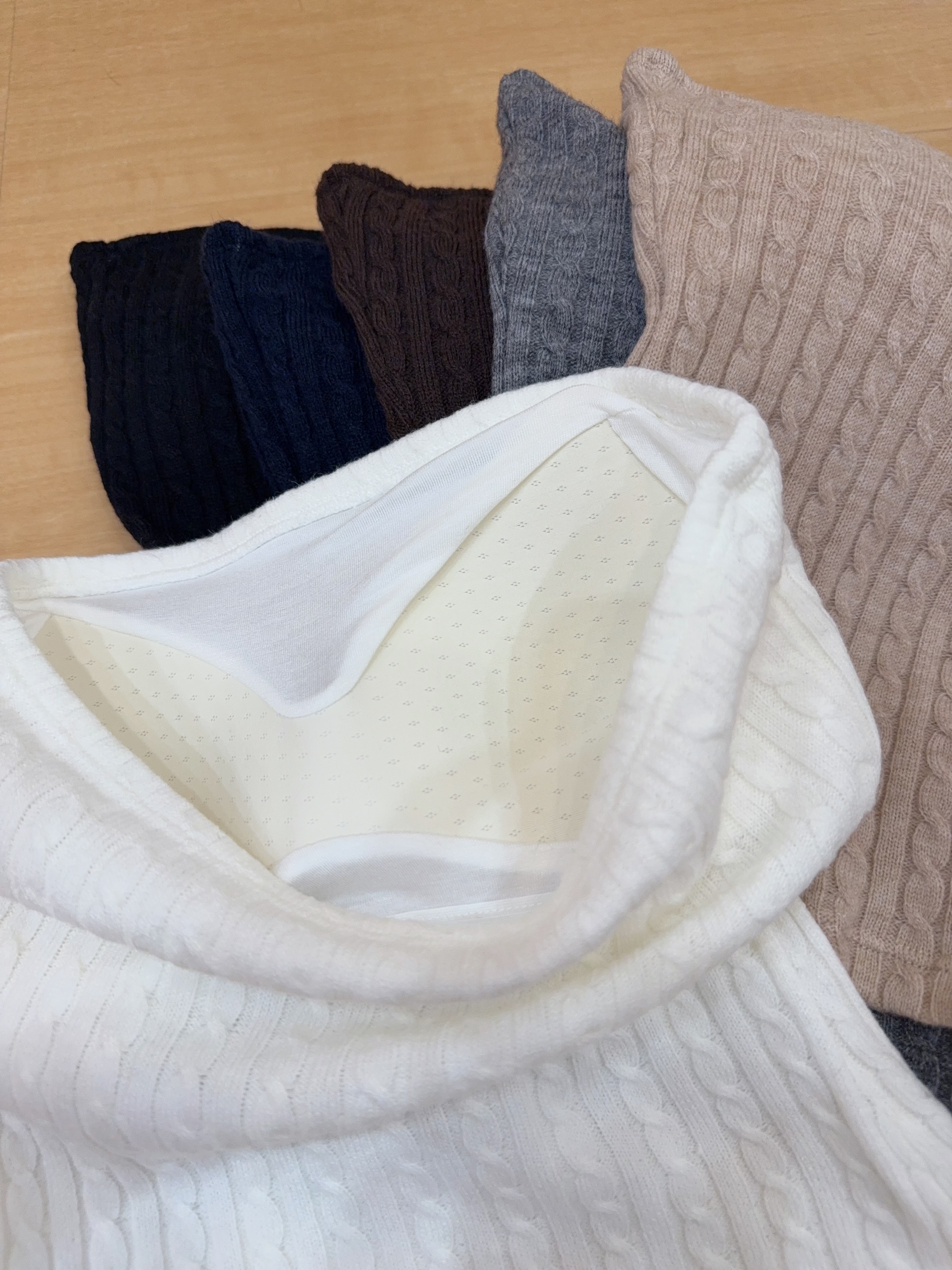 麻花平口抹胸修身背心 R2969