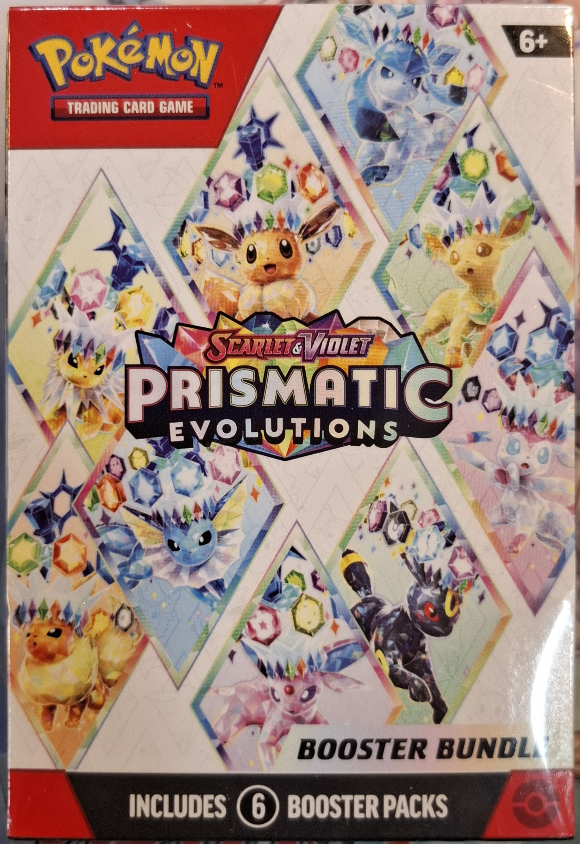 Pokémon PRISMATIC EVOLUTIONS SV8.5 BOOSTER BUNDLE