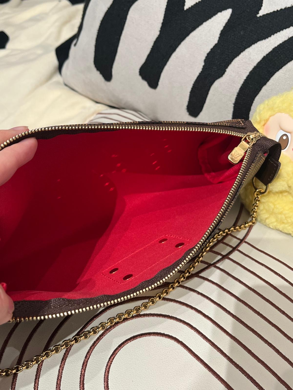 LV Eva Damier Crossbody Bag M55213 100%Authentic, 95%New ✅收據✅Dust bag