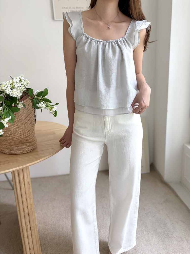 [極涼!!] Summer Lightweight White Jeans