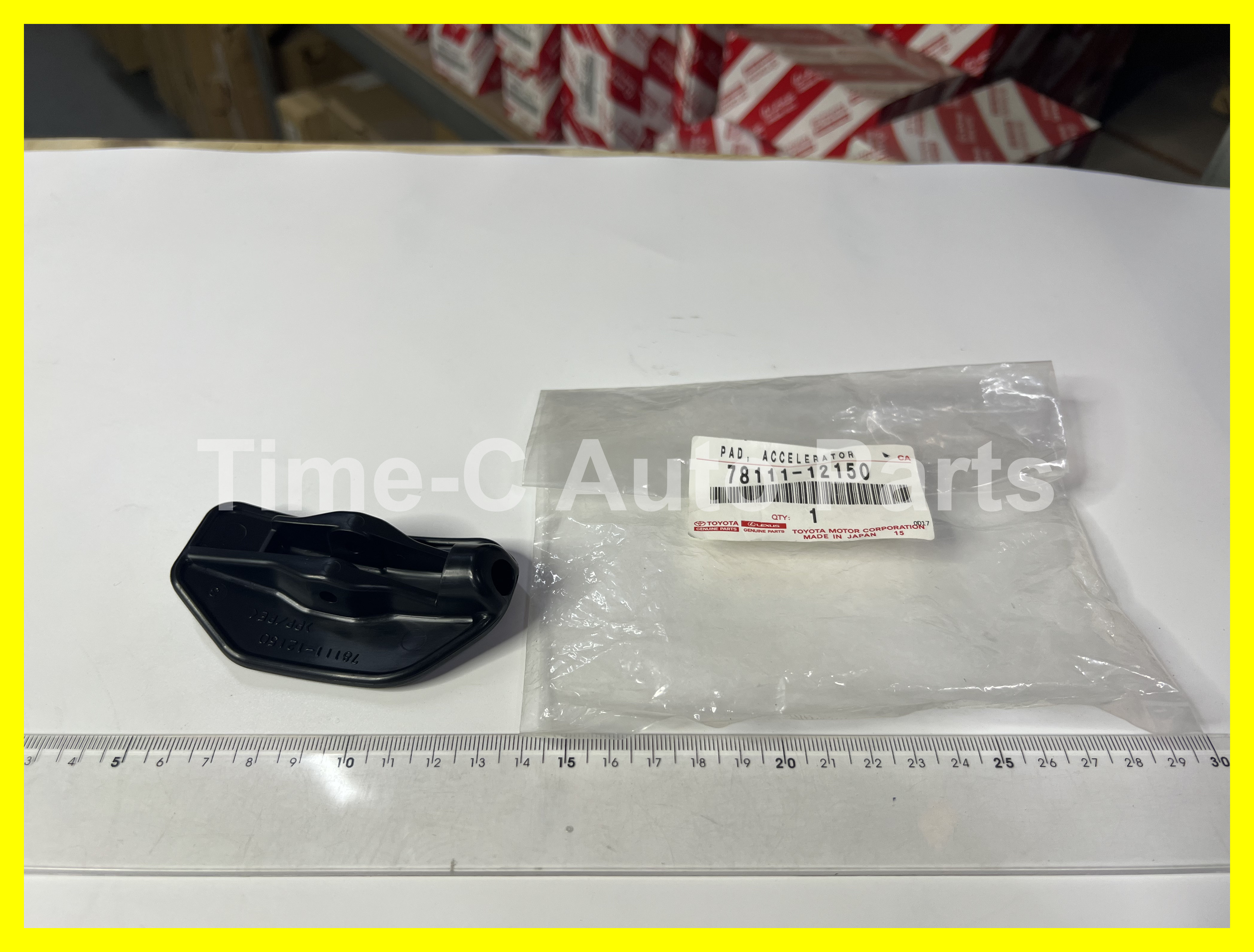 油門腳踏膠 78111-12150 - Toyota Noah Voxy 70系