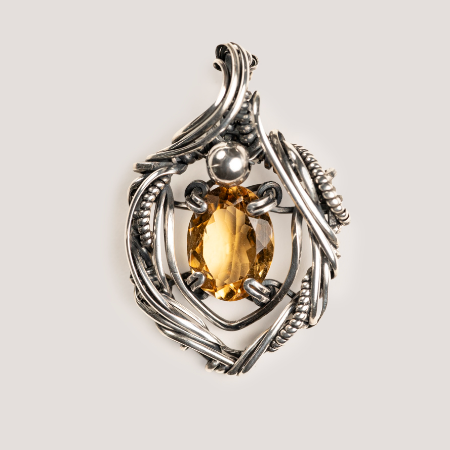 WAS 黃水晶頸鏈 - Citrine Necklace