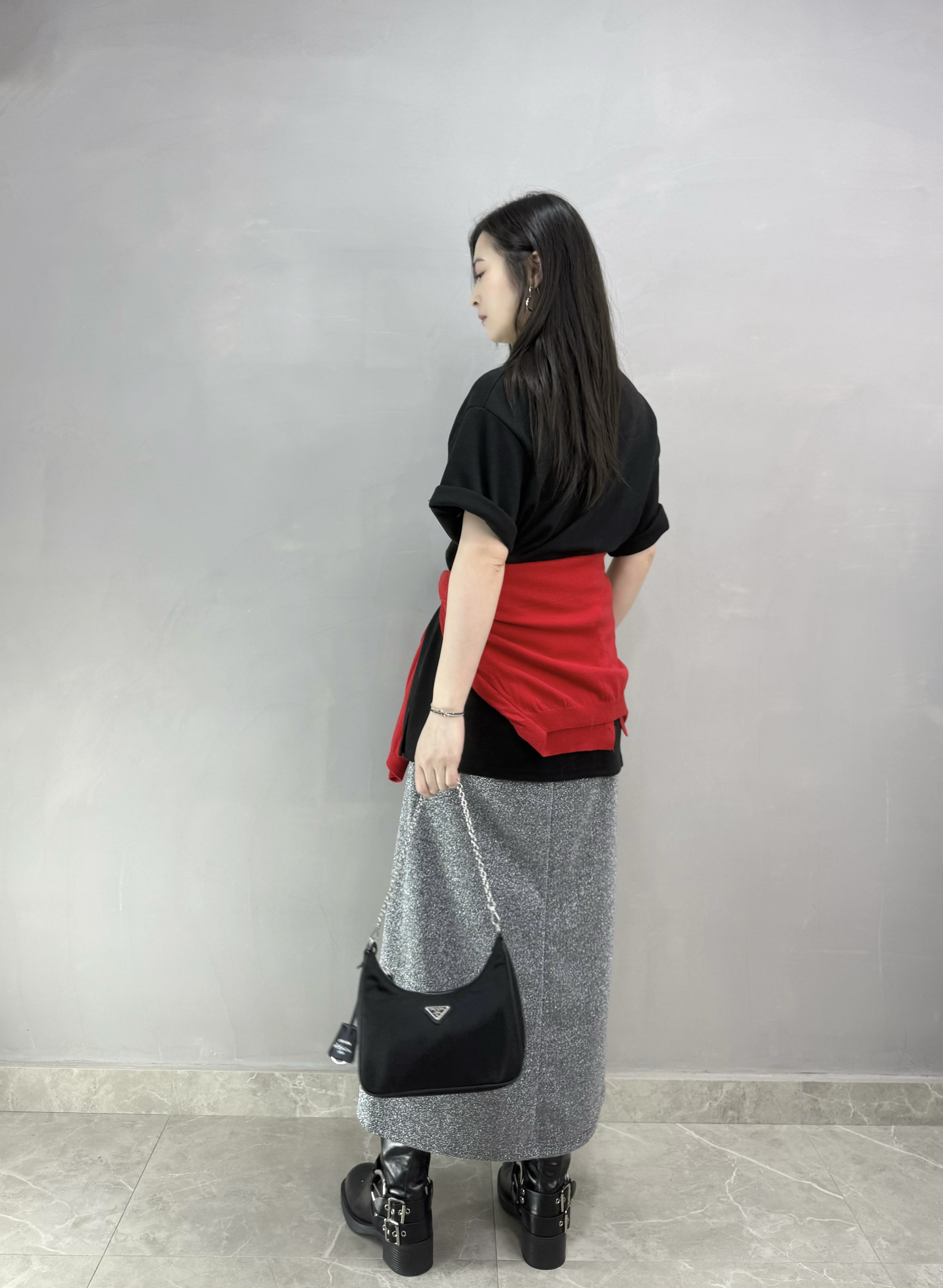 G74 never短袖開叉tee