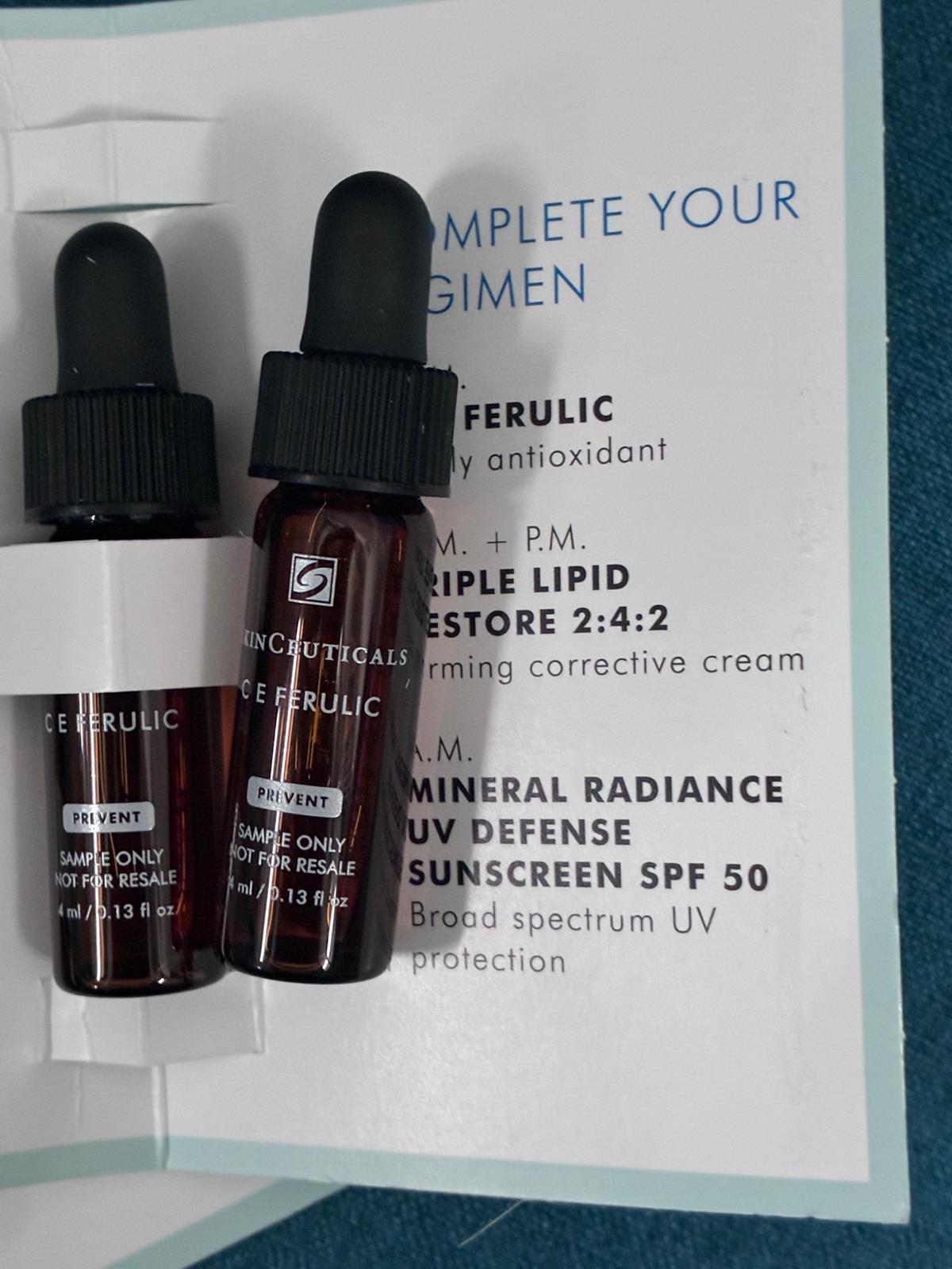 Skinceuticals 濃縮維他命C E FERULIC精華抗氧化精華 4ml 一套3支 
