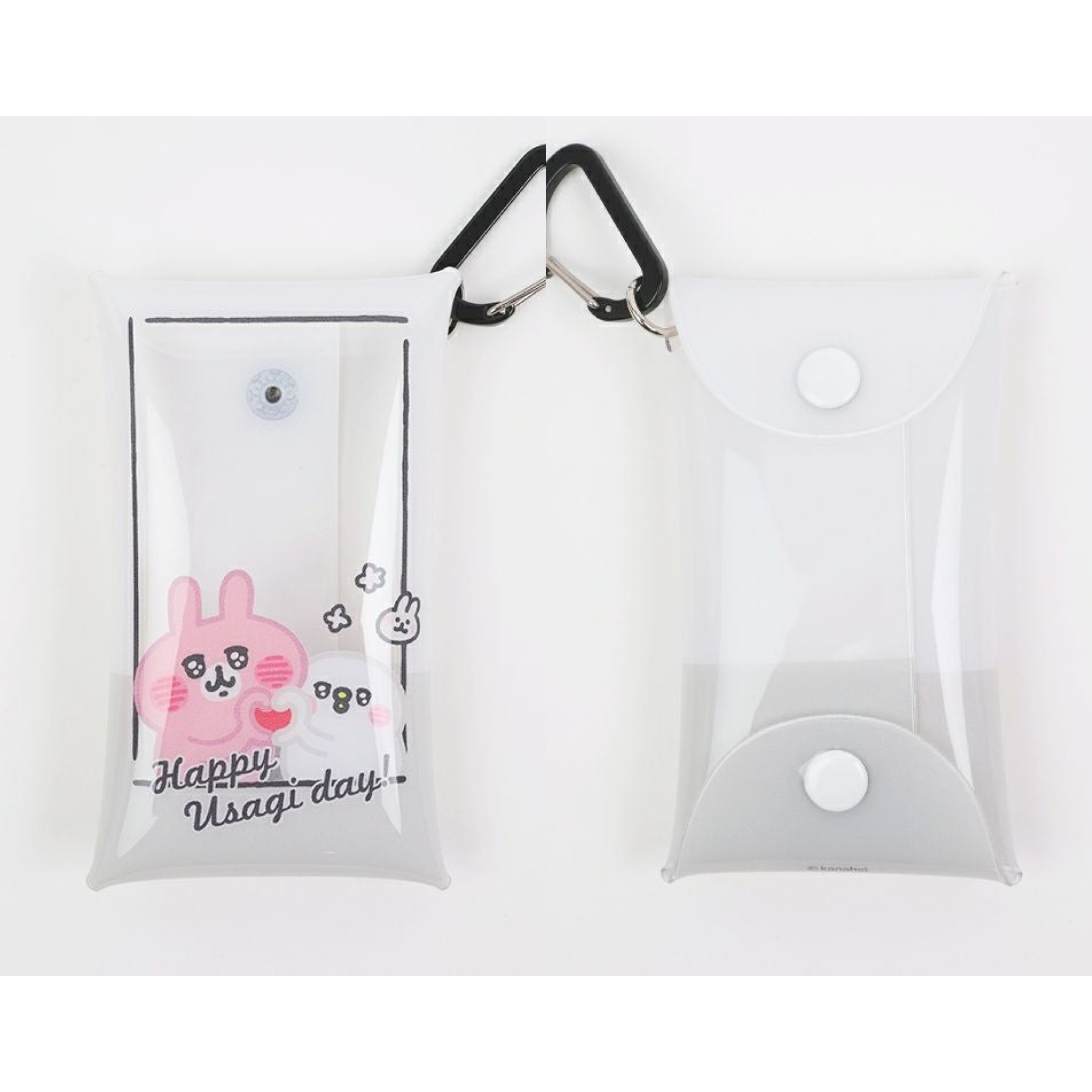日本 kanahei YURUTTO STORE Happy Usagi day! PVC收納小袋