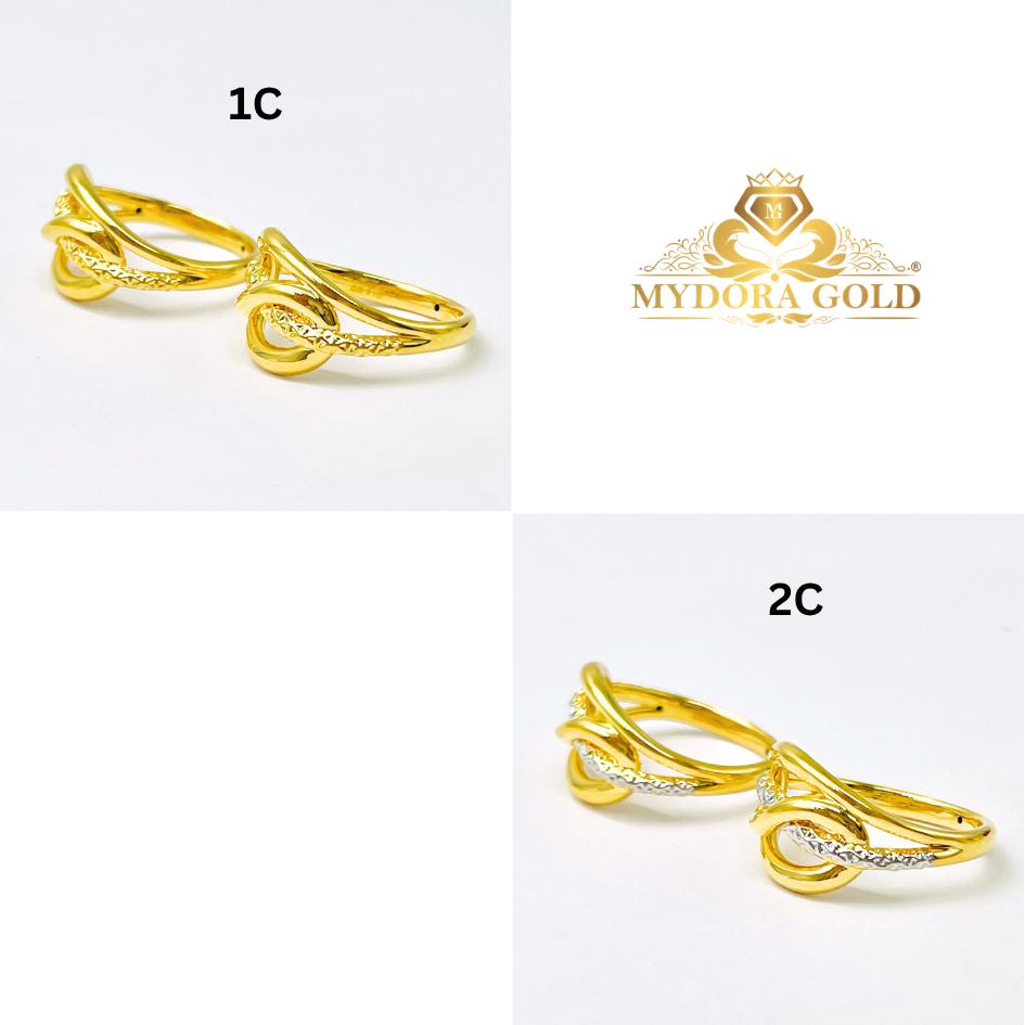 MYDORA Cincin Grace Knot (5G) l EMAS 916/22K