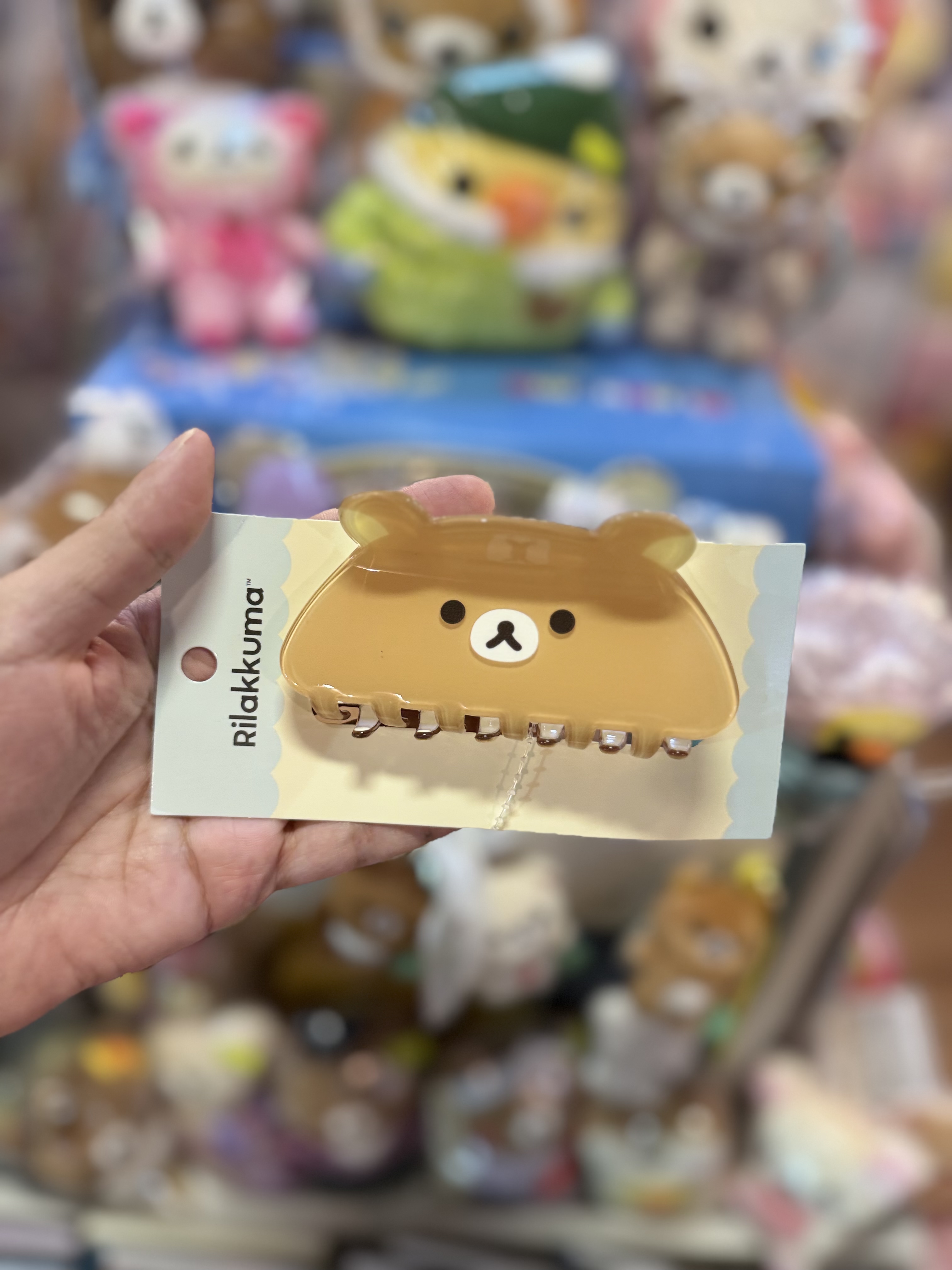 《現貨》全新韓國限定Rilakkuma 鯊魚髮夾
