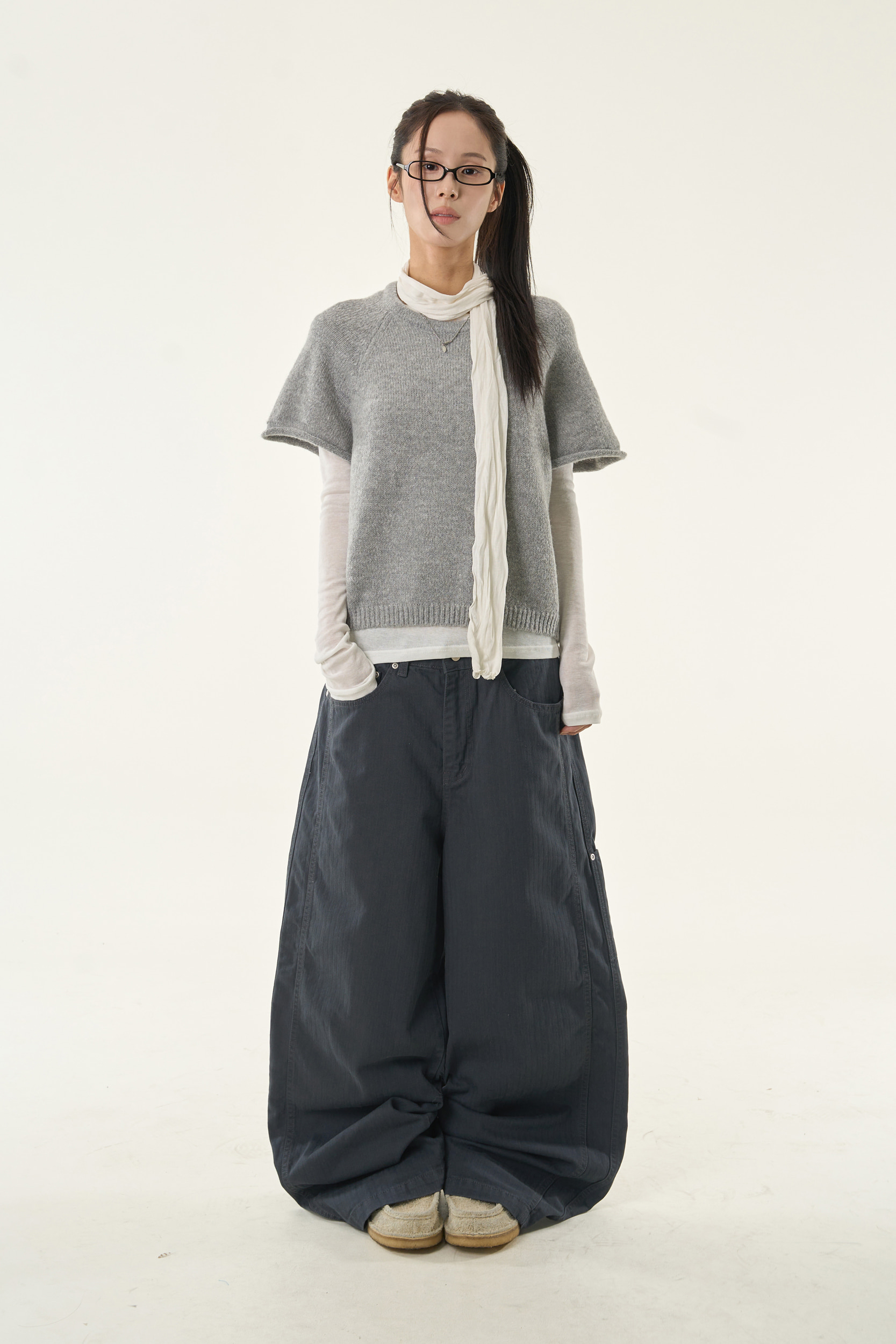 Pocket Wide Leg Cargo Pants