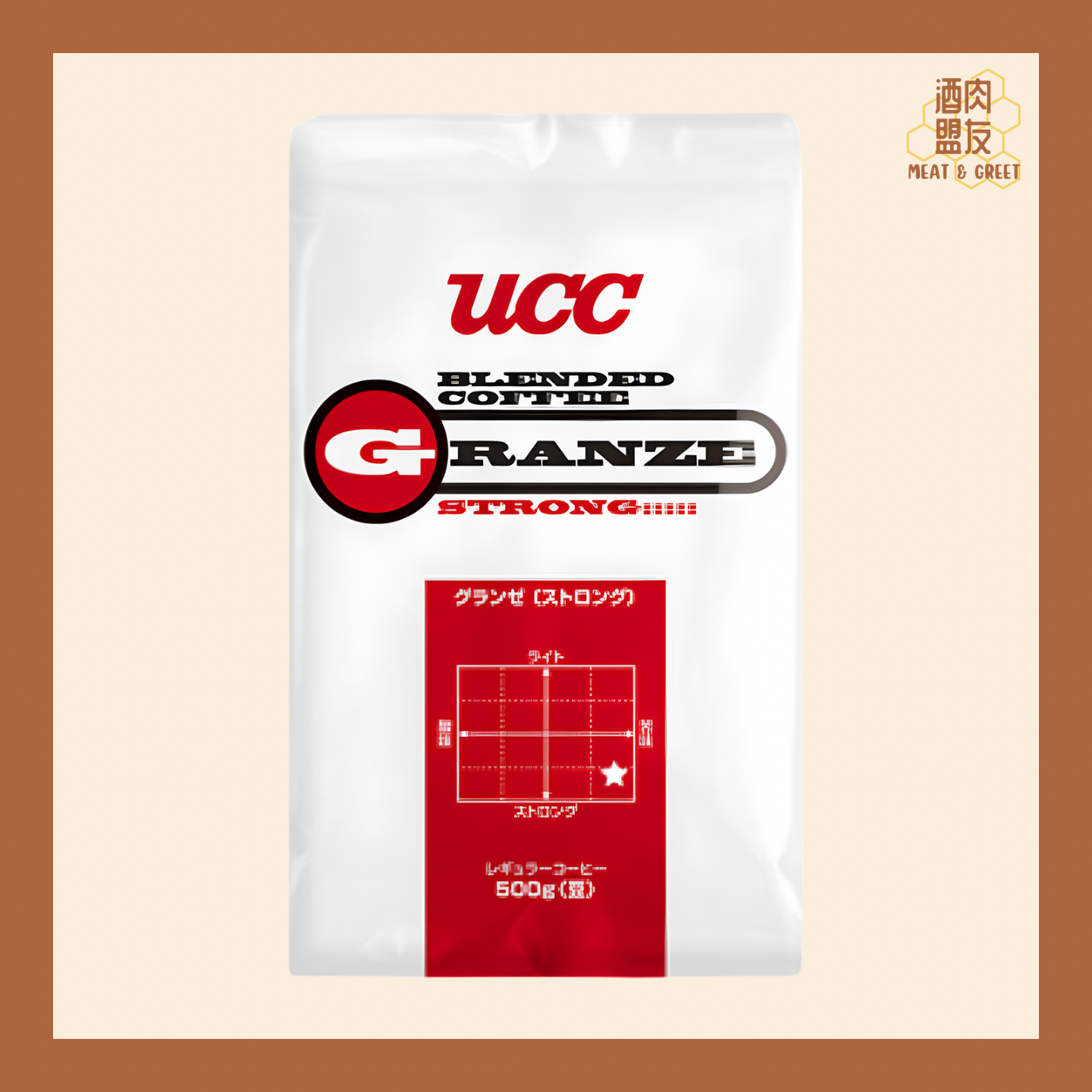 UCC Granze Strong Coffee Bean 優質栽培香濃咖啡豆